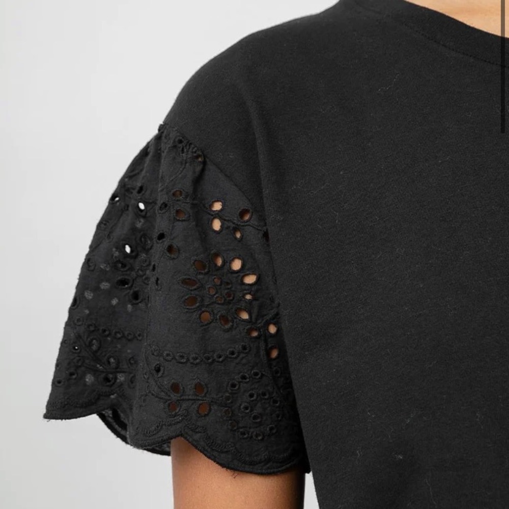 NWT Rails Georgia T-Shirt in Black. Size XS - Picture 5 of 9